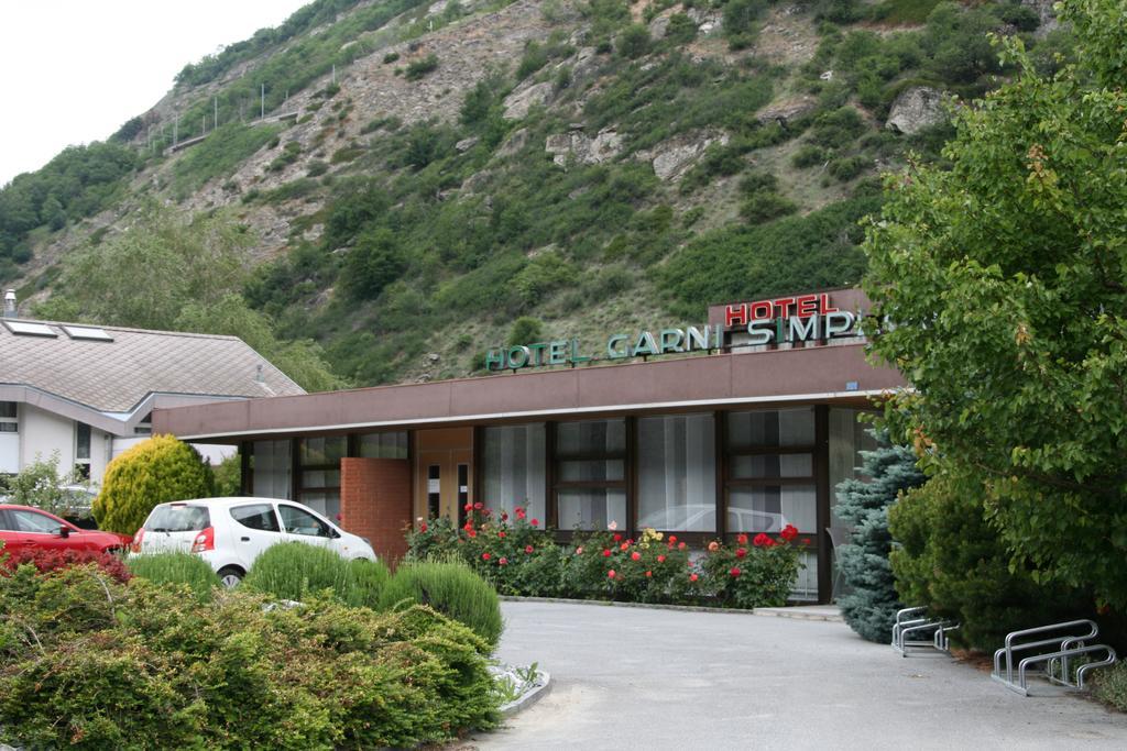 Hotel Garni Simplon Brigerbad Eksteriør bilde